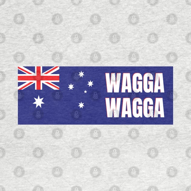 Wagga Wagga City in Australian Flag by aybe7elf